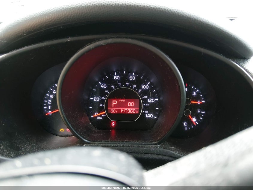 2014 Kia Soul VIN KNDJP3A54E7058090 IAAI salvage auction — NORMAL WEAR, Clear (Virginia), sold $500 on 2026-07-30 (photo 7)