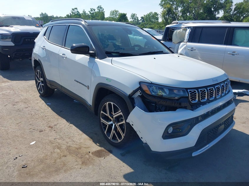 2025 Jeep Compass VIN 3C4NJDCN5ST610757 IAAI salvage auction — FRONT END, Salvage (Ohio), sold $7,100 on 2026-07-28 (photo 1)