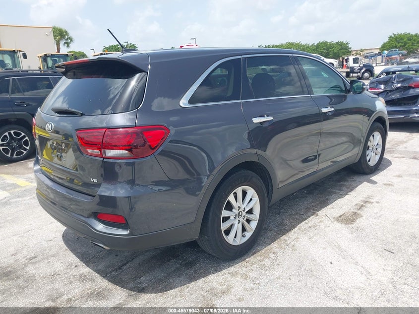 2019 Kia Sorento VIN 5XYPG4A57KG556573 IAAI salvage auction — NORMAL WEAR, Clear (Florida), sold $3,050 on 2026-07-16 (photo 4)