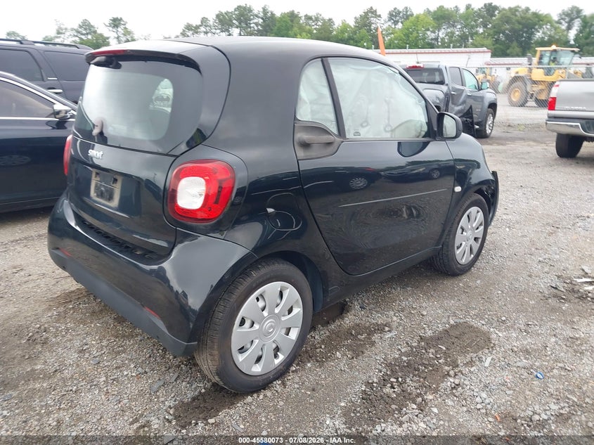 2016 Smart Fortwo VIN WMEFJ5DA3GK071054 IAAI salvage auction — FRONT END, Clear (Virginia), sold $525 on 2026-07-31 (photo 4)