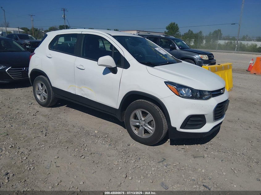 2018 Chevrolet Trax VIN KL7CJNSB2JB572910 IAAI salvage auction — RIGHT SIDE, Salvage Title, sold $1,050 on 2026-07-23 (photo 1)
