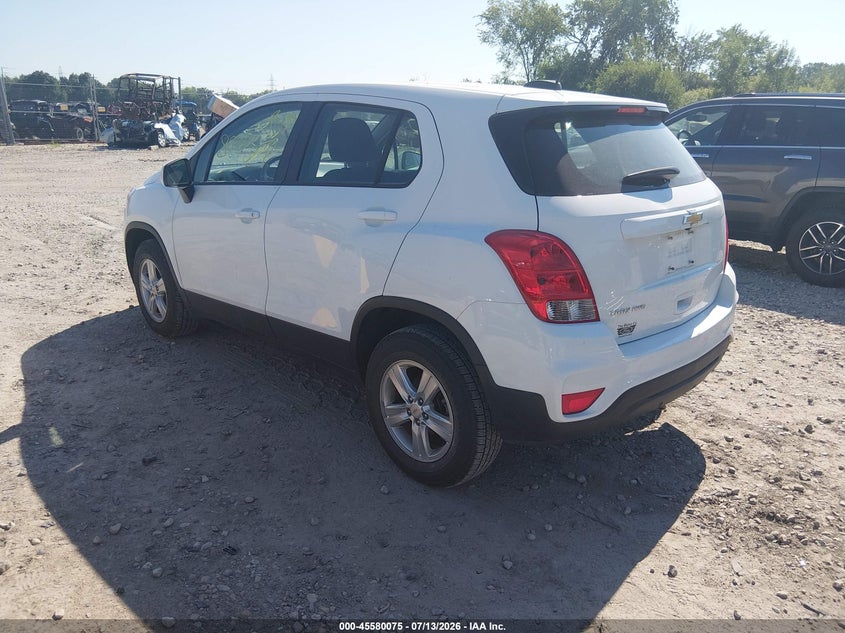 2018 Chevrolet Trax VIN KL7CJNSB2JB572910 IAAI salvage auction — RIGHT SIDE, Salvage Title, sold $1,050 on 2026-07-23 (photo 3)