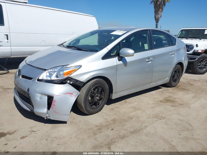 2015 Toyota Prius VIN JTDKN3DU5F0421648 IAAI salvage auction — LEFT FRONT, Salvage (California), sold $1,500 on 2026-07-22 (photo 2)