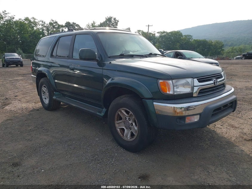 2001 Toyota 4runner VIN JT3HN86R619045101 IAAI salvage auction — REAR END, Clear (New Jersey), sold $950 on 2026-07-23 (photo 1)