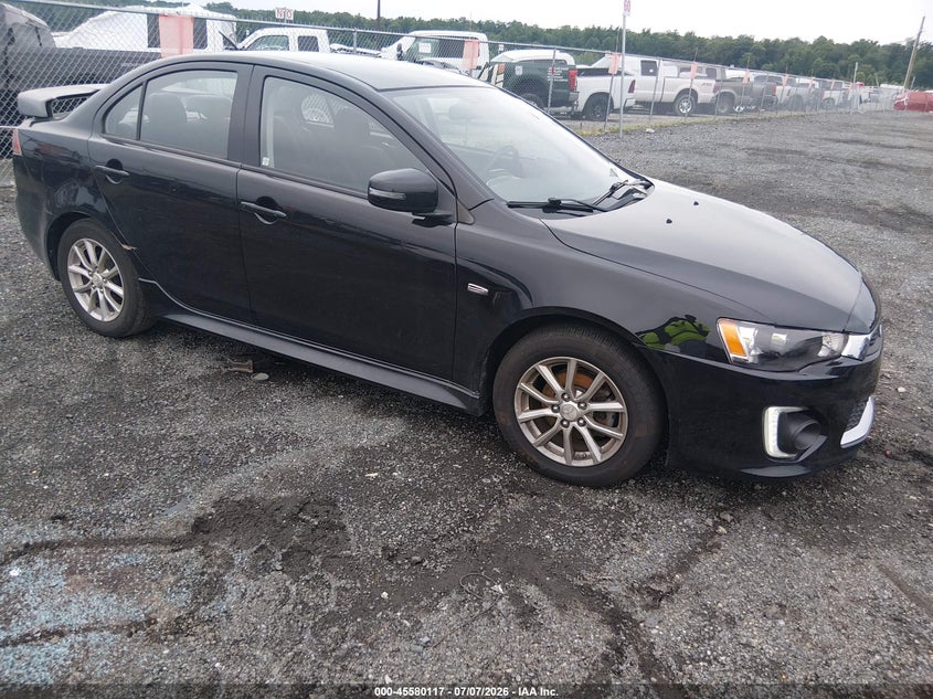 2016 Mitsubishi Lancer VIN JA32V2FW9GU010884 IAAI salvage auction — NORMAL WEAR, Clear (Delaware), sold $725 on 2026-07-27 (photo 1)