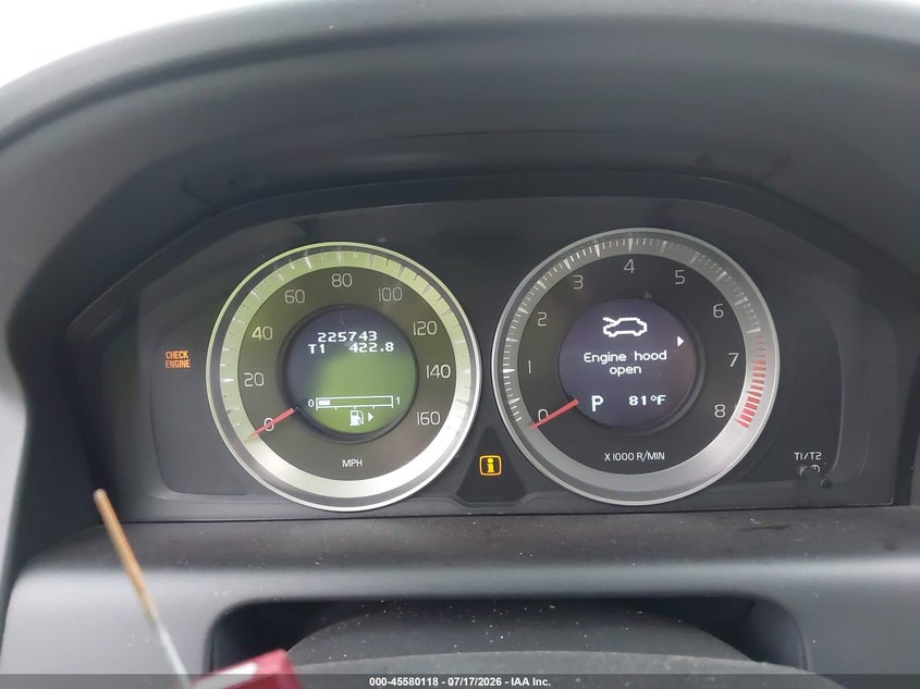 2012 Volvo Xc60 VIN YV4952DL5C2346317 IAAI salvage auction — FRONT END, Salvage (Tennessee), sold $25 on 2026-07-29 (photo 7)