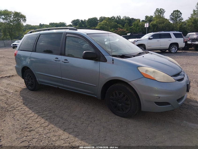 2006 Toyota Sienna VIN 5TDZA23C26S477363 IAAI salvage auction — NORMAL WEAR, Clear (New Jersey), sold $975 on 2026-07-14 (photo 1)