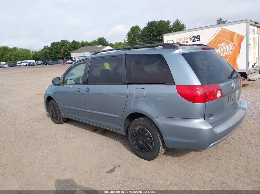 2006 Toyota Sienna VIN 5TDZA23C26S477363 IAAI salvage auction — NORMAL WEAR, Clear (New Jersey), sold $975 on 2026-07-14 (photo 3)