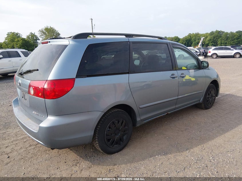 2006 Toyota Sienna VIN 5TDZA23C26S477363 IAAI salvage auction — NORMAL WEAR, Clear (New Jersey), sold $975 on 2026-07-14 (photo 4)