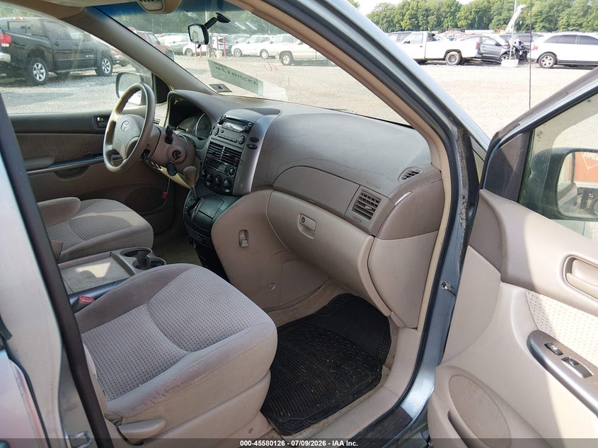 2006 Toyota Sienna VIN 5TDZA23C26S477363 IAAI salvage auction — NORMAL WEAR, Clear (New Jersey), sold $975 on 2026-07-14 (photo 5)