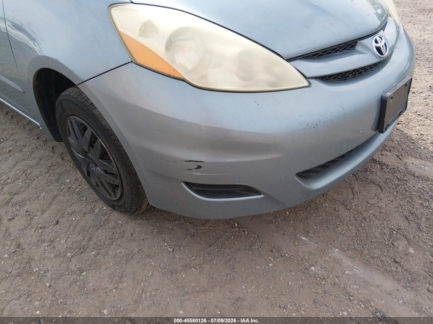 2006 Toyota Sienna VIN 5TDZA23C26S477363 IAAI salvage auction — NORMAL WEAR, Clear (New Jersey), sold $975 on 2026-07-14 (photo 6)