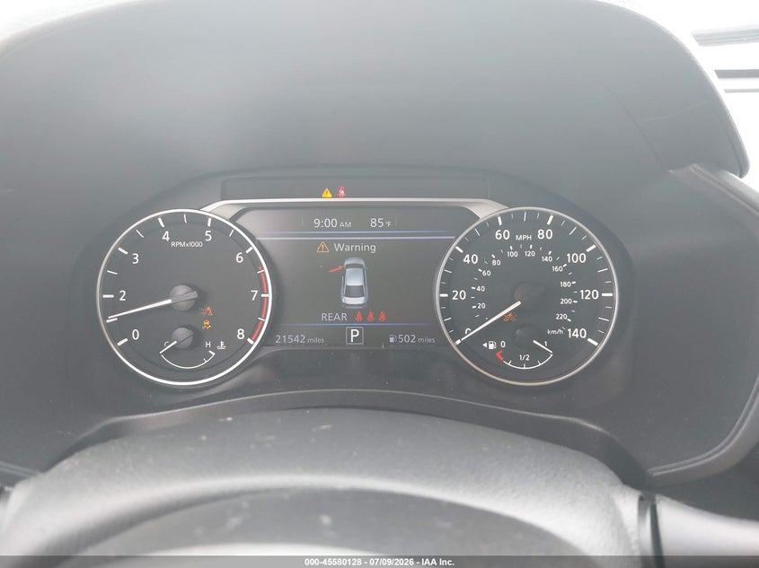 2025 Nissan Altima VIN 1N4BL4DV1SN353825 IAAI salvage auction — FRONT END, Salvage (Iowa), sold $7,600 on 2026-08-21 (photo 7)