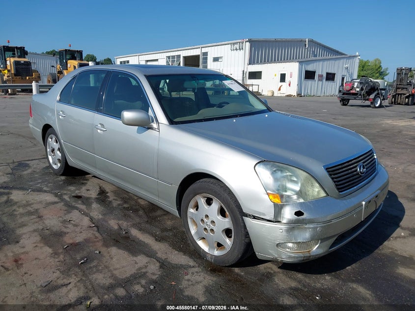 2002 Lexus Ls 430 VIN JTHBN30F120073993 IAAI salvage auction — NORMAL WEAR, Clear (North Carolina), sold $675 on 2026-07-30 (photo 1)