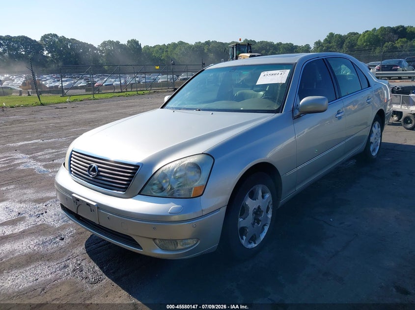 2002 Lexus Ls 430 VIN JTHBN30F120073993 IAAI salvage auction — NORMAL WEAR, Clear (North Carolina), sold $675 on 2026-07-30 (photo 2)