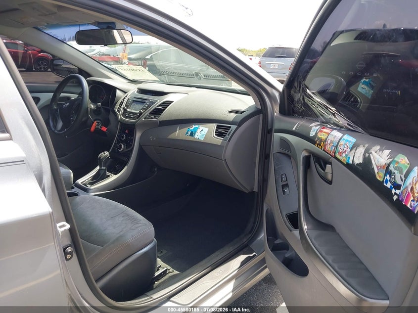 2015 Hyundai Elantra VIN KMHDH4AE7FU419570 IAAI salvage auction — FRONT END, Rebuildable (Florida), sold $1,125 on 2026-07-30 (photo 5)
