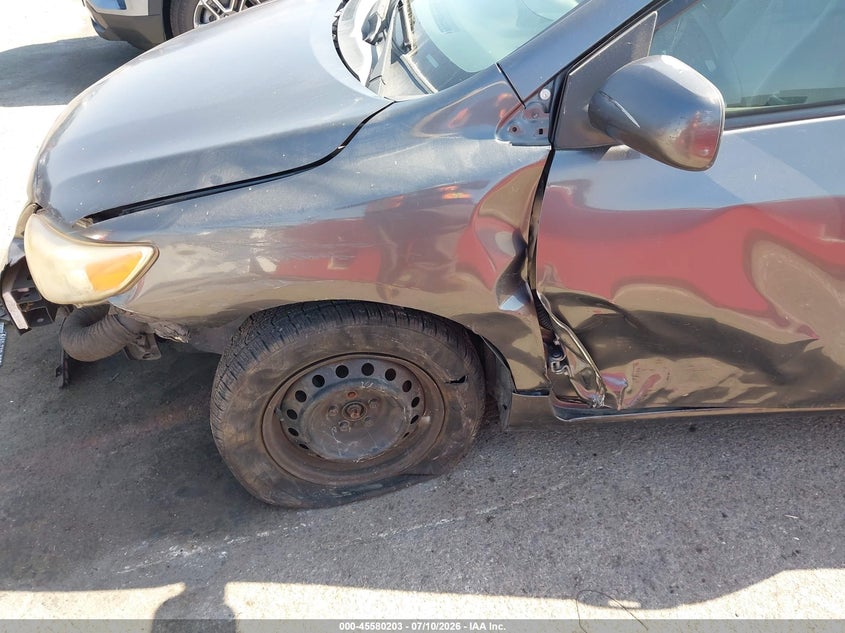 2011 Toyota Corolla VIN JTDBU4EE3B9135786 IAAI salvage auction — LEFT FRONT, Salvage (California), sold $475 on 2026-07-23 (photo 6)