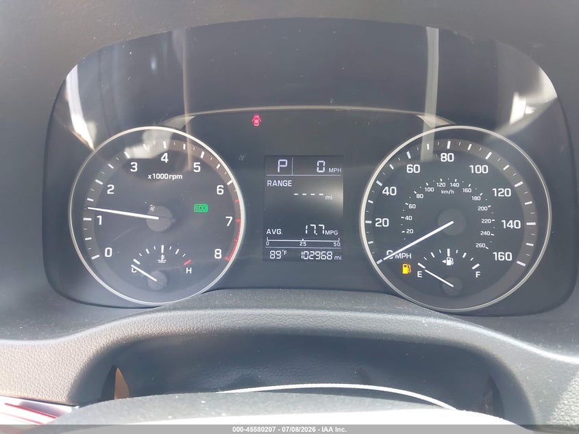 2017 Hyundai Elantra VIN KMHD74LF1HU323669 IAAI salvage auction — THEFT, Salvage Title, sold $1,250 on 2026-07-30 (photo 7)