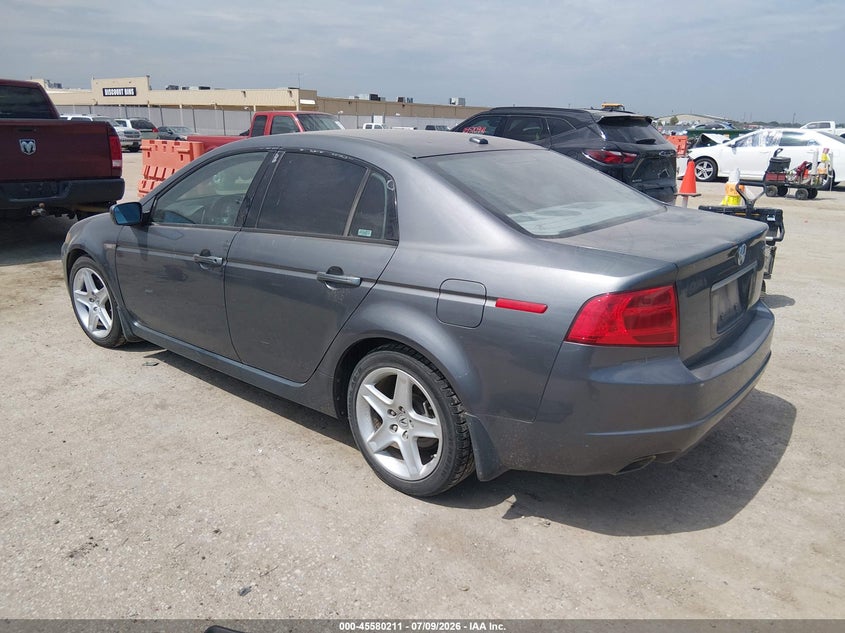 2006 Acura Tl VIN 19UUA66276A064180 IAAI salvage auction — NORMAL WEAR, Clear (Kansas), sold $400 on 2026-07-31 (photo 3)