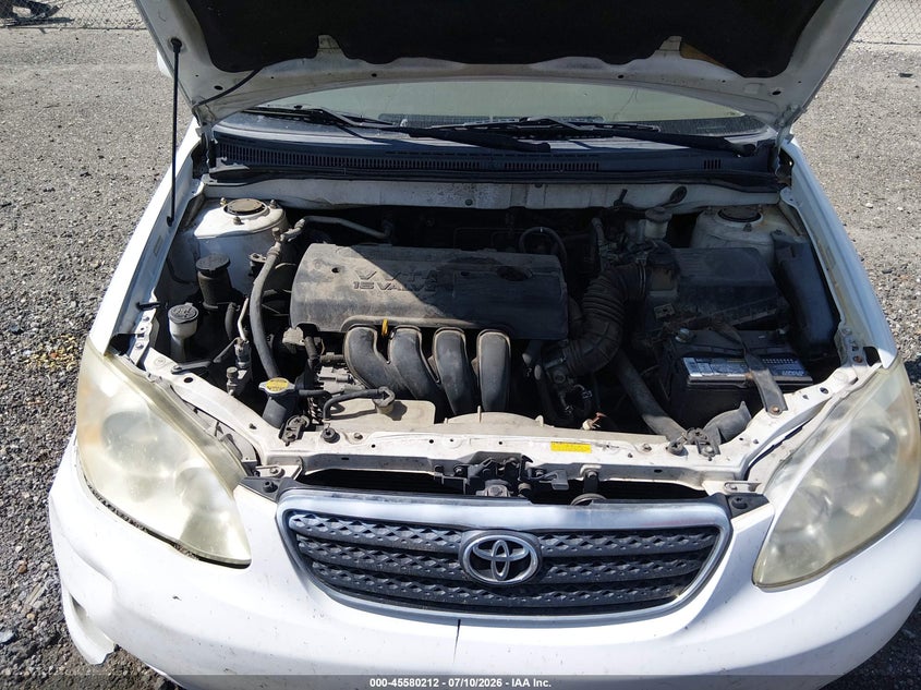 2005 Toyota Corolla VIN JTDBR32E852057759 IAAI salvage auction — NORMAL WEAR, Clear (Louisiana), sold $1,625 on 2026-07-22 (photo 9)
