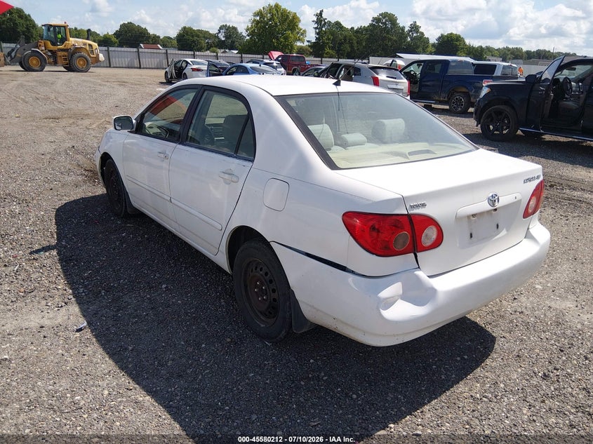 2005 Toyota Corolla VIN JTDBR32E852057759 IAAI salvage auction — NORMAL WEAR, Clear (Louisiana), sold $1,625 on 2026-07-22 (photo 3)