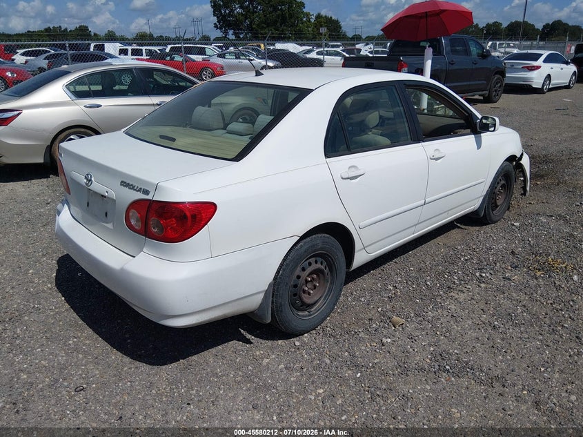 2005 Toyota Corolla VIN JTDBR32E852057759 IAAI salvage auction — NORMAL WEAR, Clear (Louisiana), sold $1,625 on 2026-07-22 (photo 4)