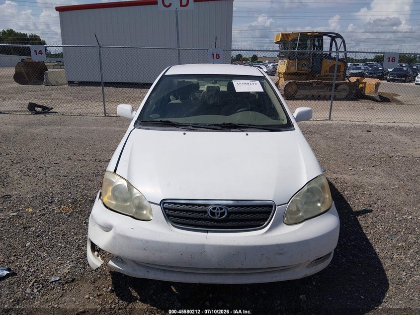 2005 Toyota Corolla VIN JTDBR32E852057759 IAAI salvage auction — NORMAL WEAR, Clear (Louisiana), sold $1,625 on 2026-07-22 (photo 6)