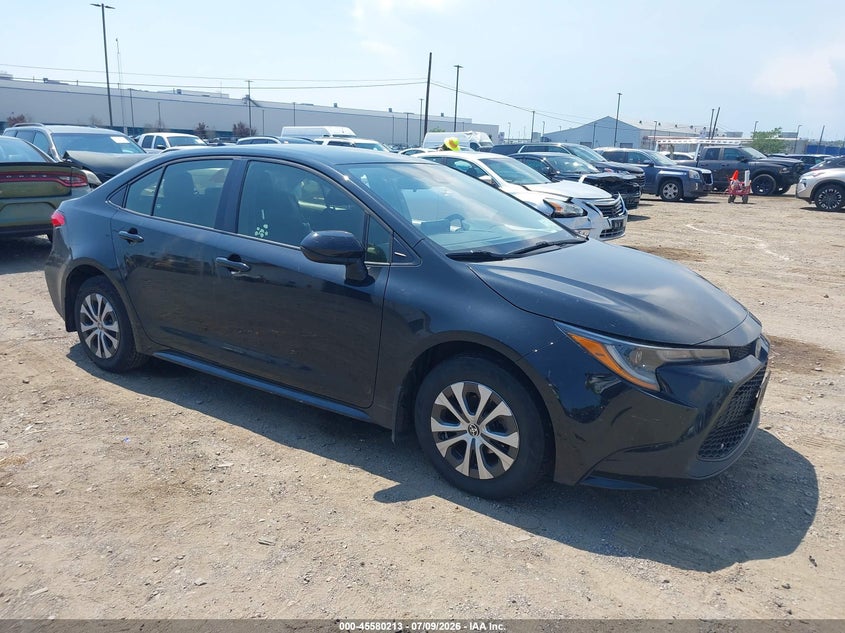 2022 Toyota Corolla VIN JTDEAMDE3NJ050702 IAAI salvage auction — LEFT REAR, Salvage Title, sold $4,550 on 2026-07-22 (photo 1)