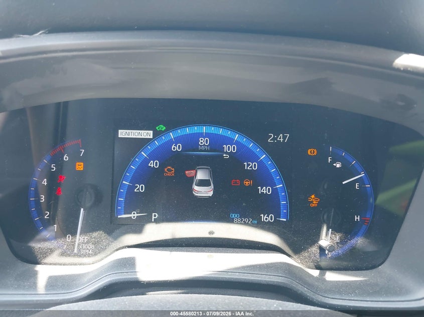 2022 Toyota Corolla VIN JTDEAMDE3NJ050702 IAAI salvage auction — LEFT REAR, Salvage Title, sold $4,550 on 2026-07-22 (photo 7)
