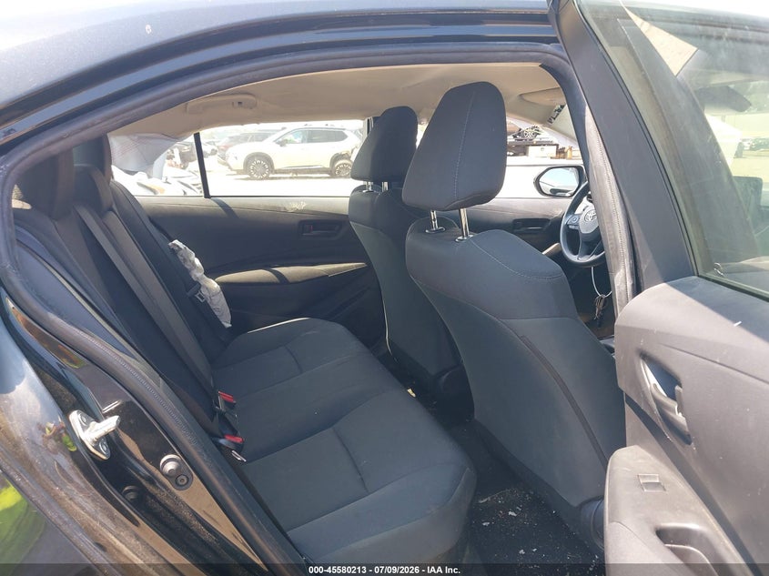 2022 Toyota Corolla VIN JTDEAMDE3NJ050702 IAAI salvage auction — LEFT REAR, Salvage Title, sold $4,550 on 2026-07-22 (photo 8)