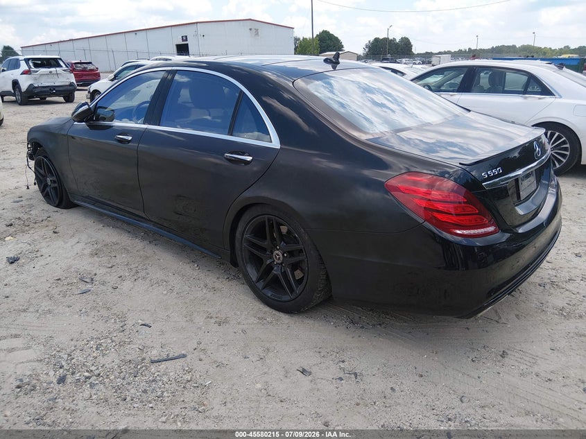 2015 Mercedes-benz S-klasse VIN WDDUG8FB2FA141830 IAAI salvage auction — FRONT END, Wait Title, sold $4,950 on 2026-08-20 (photo 3)