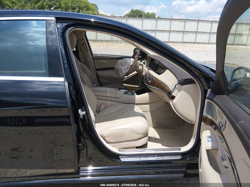 2015 Mercedes-benz S-klasse VIN WDDUG8FB2FA141830 IAAI salvage auction — FRONT END, Wait Title, sold $4,950 on 2026-08-20 (photo 5)