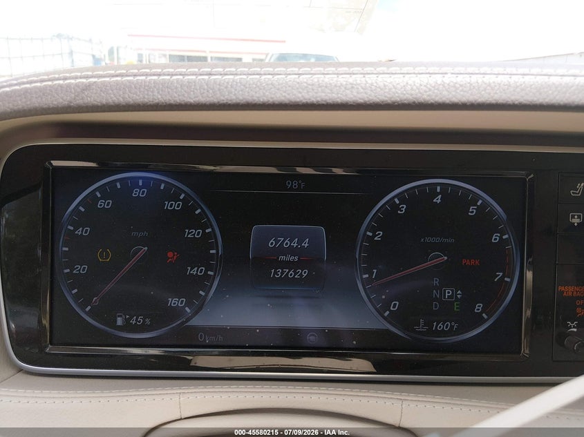 2015 Mercedes-benz S-klasse VIN WDDUG8FB2FA141830 IAAI salvage auction — FRONT END, Wait Title, sold $4,950 on 2026-08-20 (photo 7)
