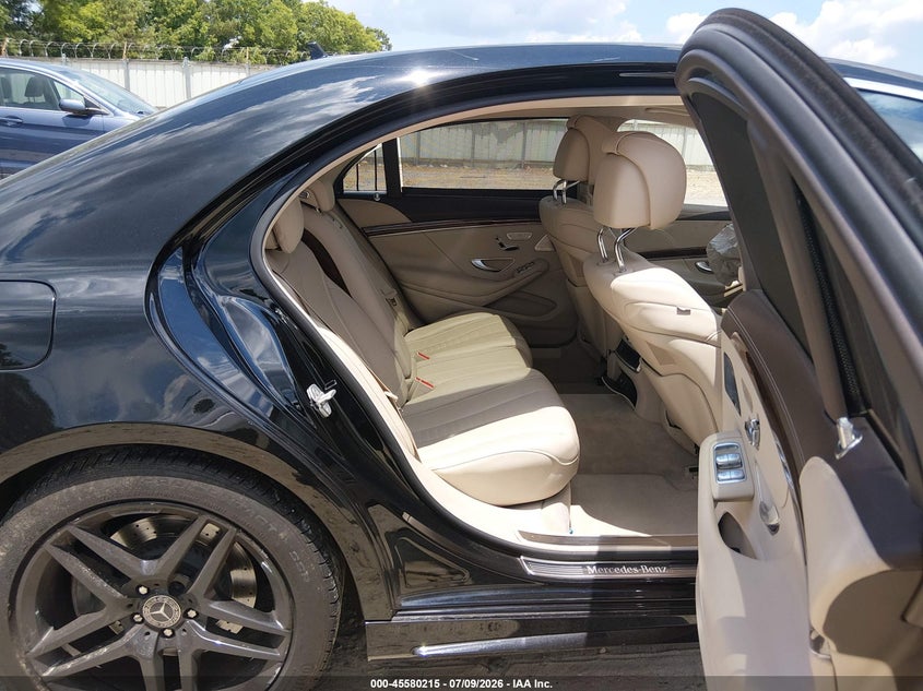 2015 Mercedes-benz S-klasse VIN WDDUG8FB2FA141830 IAAI salvage auction — FRONT END, Wait Title, sold $4,950 on 2026-08-20 (photo 8)