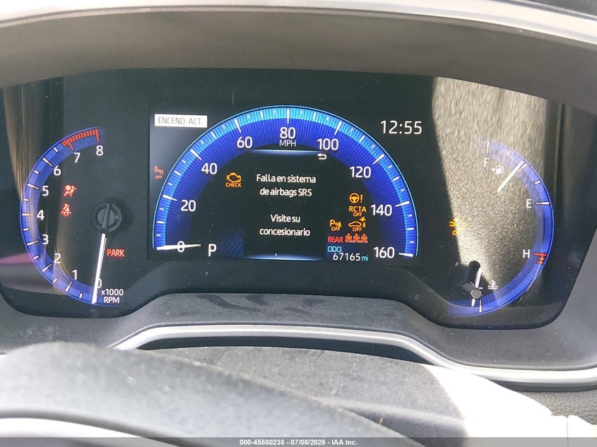 2022 Toyota Corolla cross VIN 7MUDAABG5NV032371 IAAI salvage auction — FRONT END, Salvage (California), sold $5,100 on 2026-07-29 (photo 7)