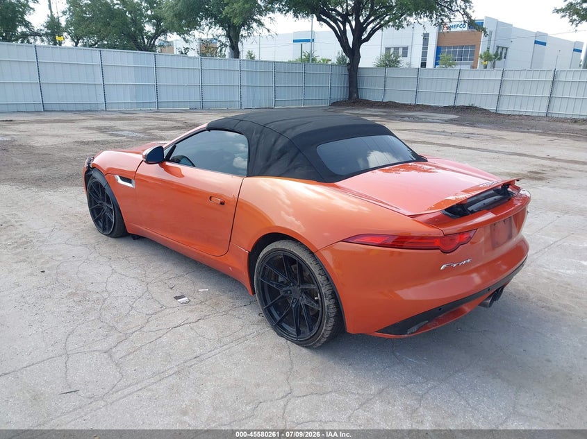 2014 Jaguar F-type VIN SAJWA6E78E8K05401 IAAI salvage auction — FRONT END, Salvage Title, sold $4,450 on 2026-07-19 (photo 3)