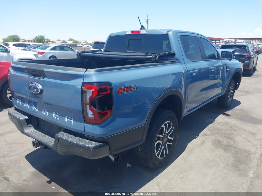 2025 Ford Ranger VIN 1FTER4KHXSLE17925 IAAI salvage auction — RIGHT FRONT, Wait Title, sold $18,050 on 2026-08-25 (photo 4)