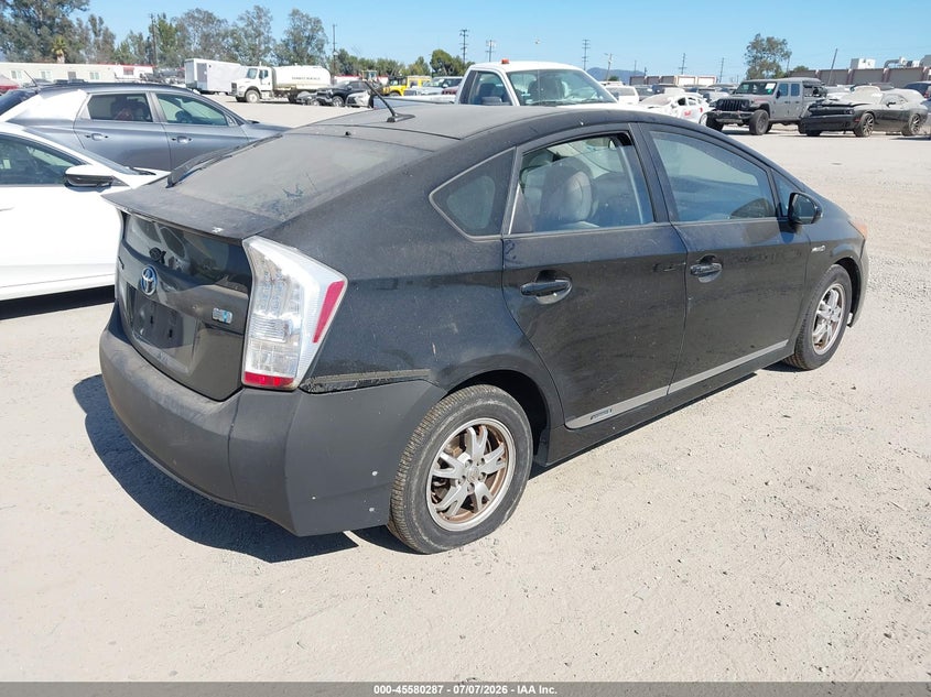 2010 Toyota Prius VIN JTDKN3DUXA0229781 IAAI salvage auction — UNKNOWN, Clear - Dealer Only (California), sold $550 on 2026-07-29 (photo 4)