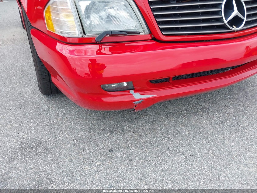 2002 Mercedes-benz Sl-class VIN WDBFA68F32F201019 IAAI salvage auction — NORMAL WEAR, Clear (Florida), sold $7,200 on 2026-07-29 (photo 6)