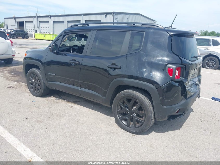 2018 Jeep Renegade VIN ZACCJBBBXJPJ09045 IAAI salvage auction — REAR END, Salvage Title, sold $3,850 on 2026-08-07 (photo 3)