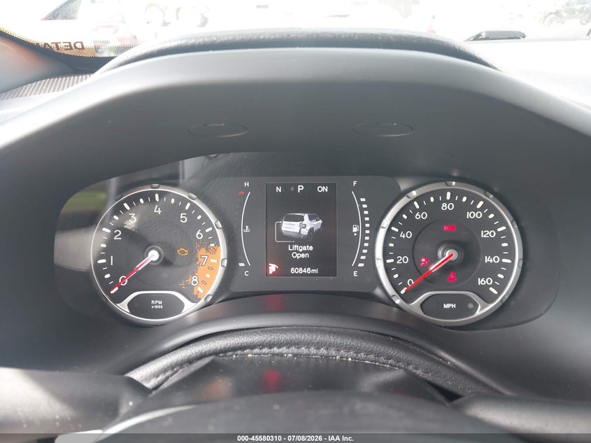 2018 Jeep Renegade VIN ZACCJBBBXJPJ09045 IAAI salvage auction — REAR END, Salvage Title, sold $3,850 on 2026-08-07 (photo 7)
