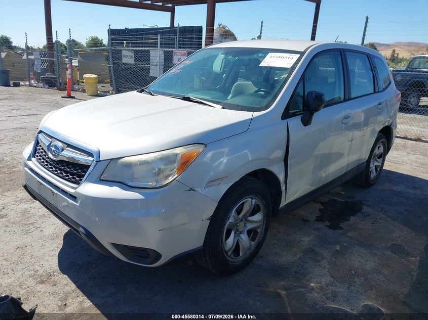 2014 Subaru Forester VIN JF2SJAAC9EH419012 IAAI salvage auction — LEFT FRONT, Salvage (California), sold $1,500 on 2026-07-23 (photo 2)