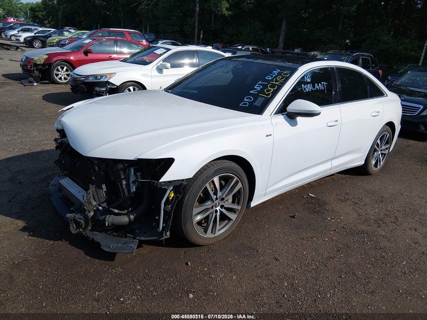 2019 Audi A6 VIN WAUL2AF21KN043139 IAAI salvage auction — FRONT END, Salvage - Greater Than 75% (Maryland), sold $8,000 on 2026-09-09 (photo 2)