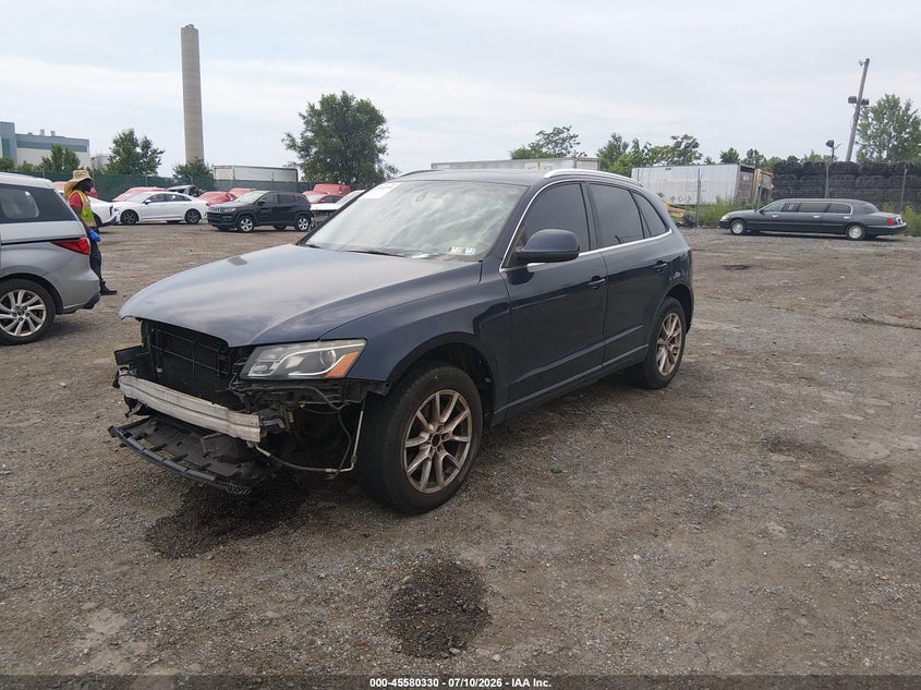 2010 Audi Q5 VIN WA1LKAFP5AA084484 IAAI salvage auction — FRONT END, Salvage (Pennsylvania), sold $1,000 on 2026-07-24 (photo 2)