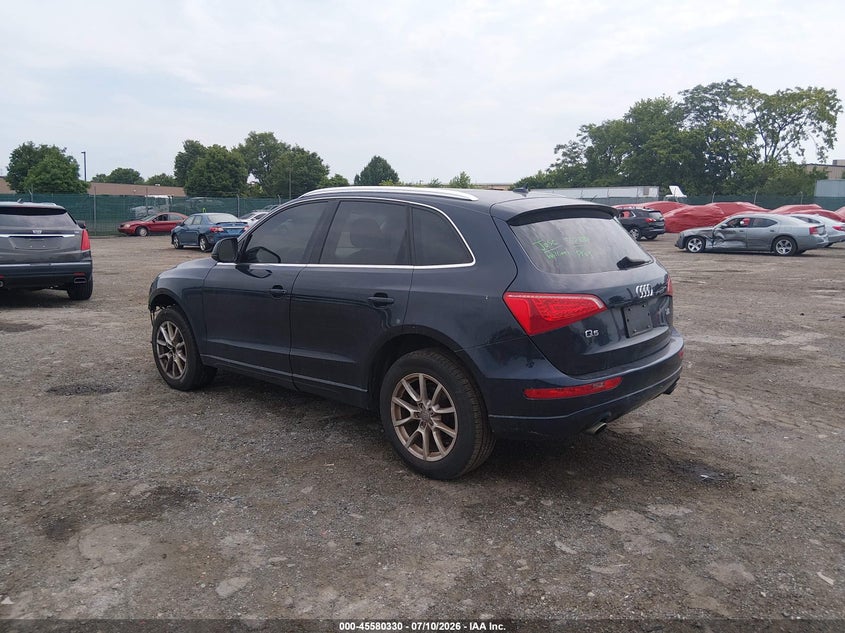 2010 Audi Q5 VIN WA1LKAFP5AA084484 IAAI salvage auction — FRONT END, Salvage (Pennsylvania), sold $1,000 on 2026-07-24 (photo 3)
