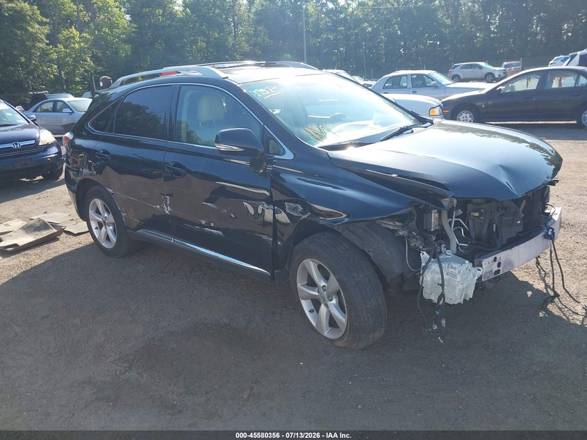 2011 Lexus Rx VIN 2T2BK1BA7BC099578 IAAI salvage auction — FRONT & REAR, Salvage - Greater Than 75% (Maryland), sold $2,350 on 2026-07-31 (photo 1)