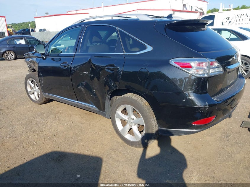 2011 Lexus Rx VIN 2T2BK1BA7BC099578 IAAI salvage auction — FRONT & REAR, Salvage - Greater Than 75% (Maryland), sold $2,350 on 2026-07-31 (photo 3)