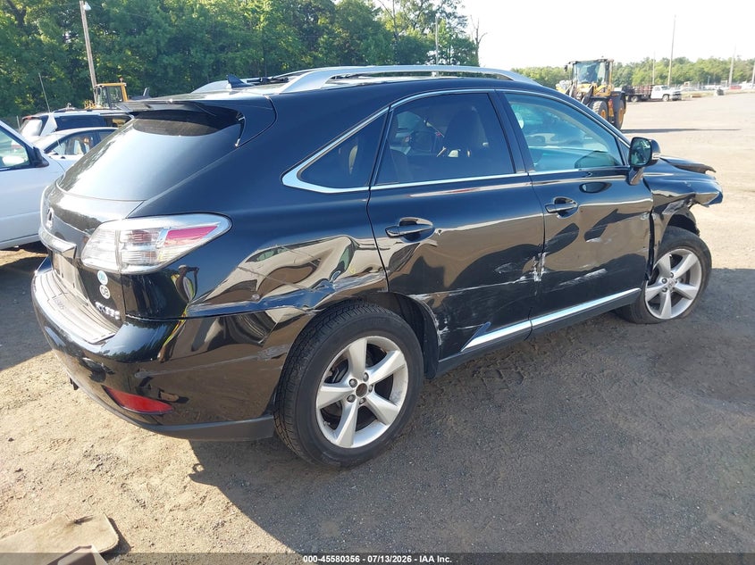 2011 Lexus Rx VIN 2T2BK1BA7BC099578 IAAI salvage auction — FRONT & REAR, Salvage - Greater Than 75% (Maryland), sold $2,350 on 2026-07-31 (photo 4)