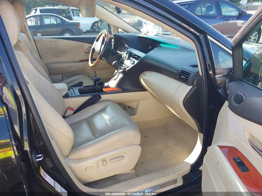 2011 Lexus Rx VIN 2T2BK1BA7BC099578 IAAI salvage auction — FRONT & REAR, Salvage - Greater Than 75% (Maryland), sold $2,350 on 2026-07-31 (photo 5)