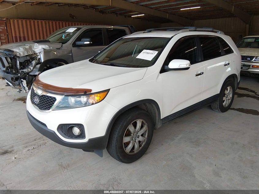 2012 Kia Sorento VIN 5XYKT4A63CG255542 IAAI salvage auction — NORMAL WEAR, Clear (Georgia), sold $625 on 2026-07-29 (photo 2)