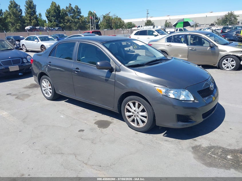 2009 Toyota Corolla VIN JTDBL40E49J003557 IAAI salvage auction — NORMAL WEAR, Clear - Dealer Only (California), sold $2,375 on 2026-07-20 (photo 1)